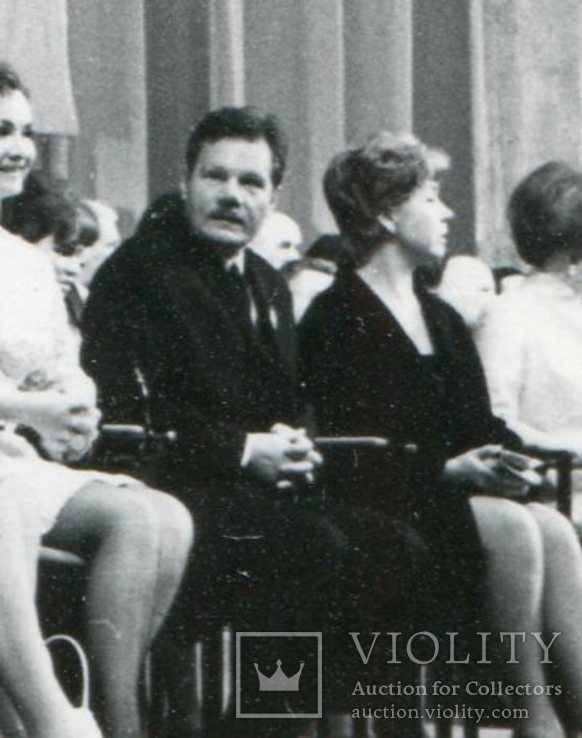 М .Пуговкин , К. Лучко , Э. Быстрицкая , А. Баталов , 1968г., фото №4