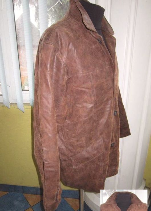 Большая мужская кожаная куртка JOHN BANER.Китай. Лот 459, фото №7