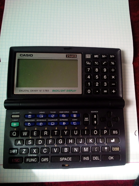 Електронна записна книжка Casio sf-5780, photo number 3