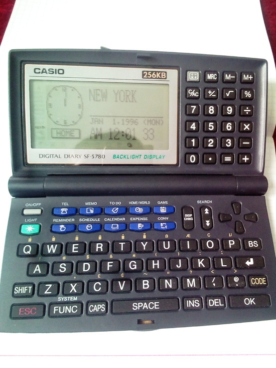 Електронна записна книжка Casio sf-5780, photo number 8