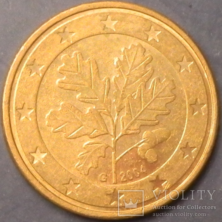 5 євроцентів Німеччина 2004 G, фото №2