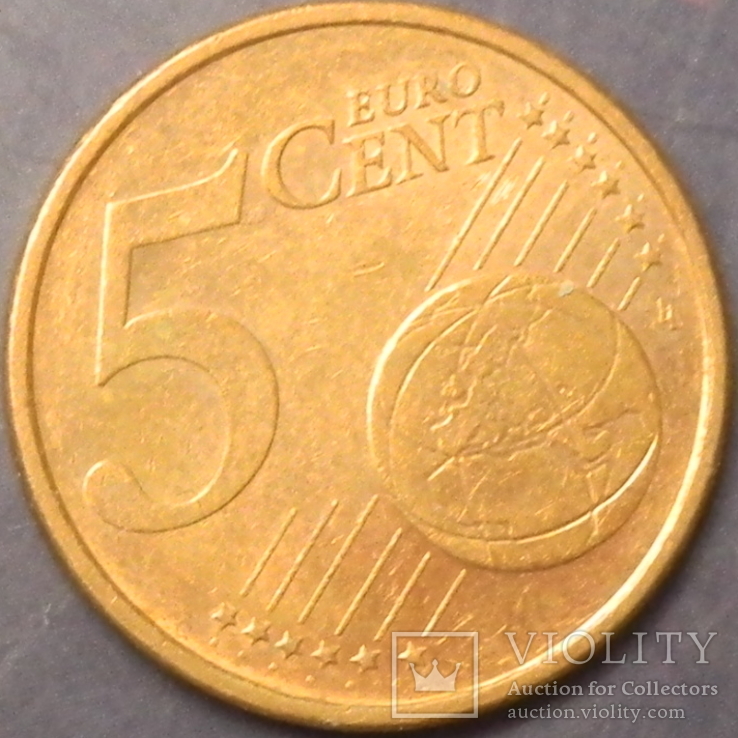 5 євроцентів Німеччина 2004 G, фото №3