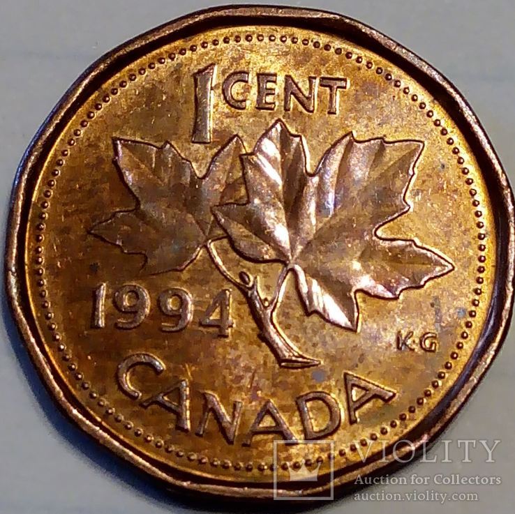 Канада 1 цент 1994