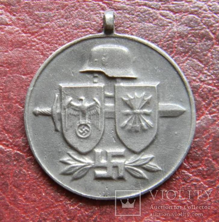 Медаль испанской голубой дивизии, копия, фото №2