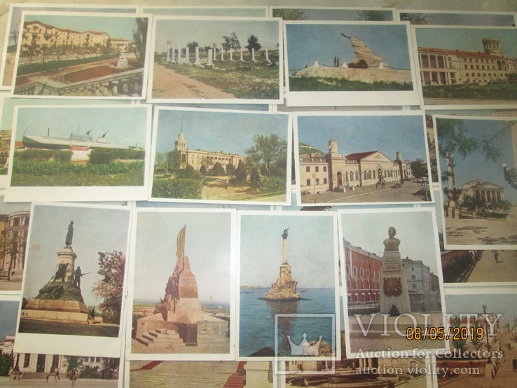 Севастополь -32 открытки СССР -1956г