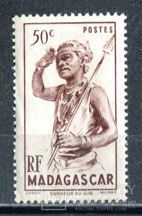 Французские колонии. Мадагаскар. 1946 г. MNH