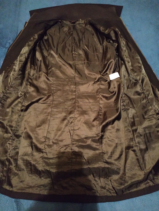 Пальто длинное EMMA шерсть p-p 44, фото №12