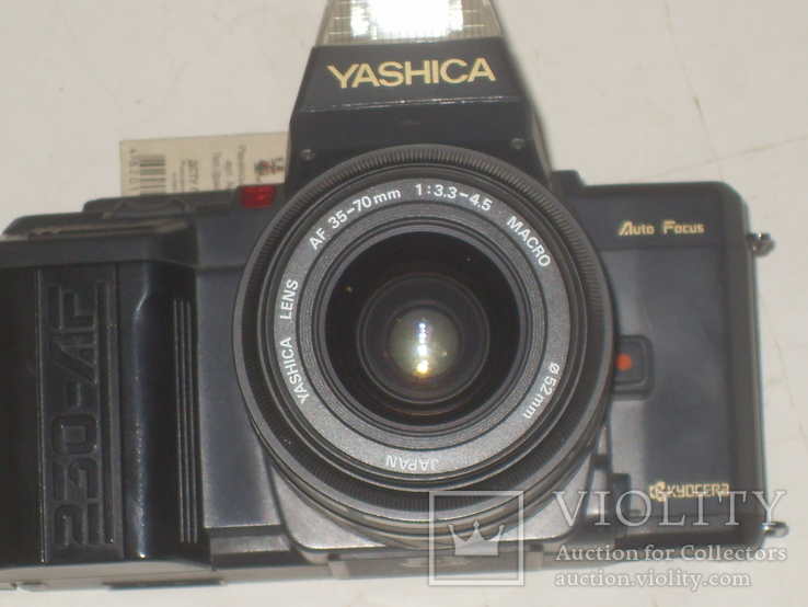 Фотоаппарат YASHICA AF350 объектив Yachica 35-70 мм 1:3.3 -4.5, фото №7