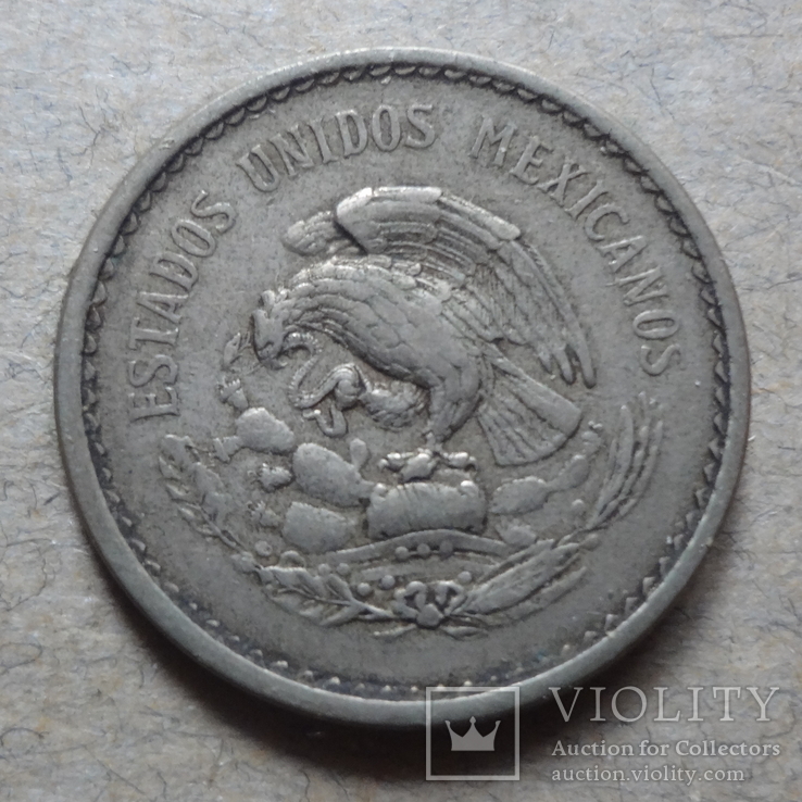 10 сентаво 1937   Мексика серебро, фото №3