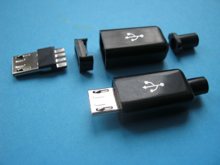 Штекер (разъем) мicro USB 10 шт., фото №3