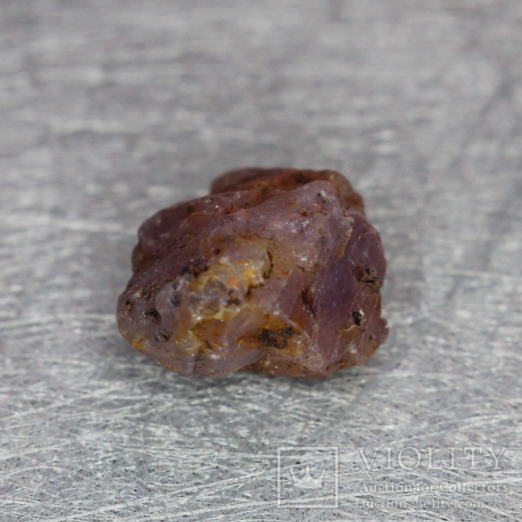 Крупный не гретый кристалл сапфира 12.56ст 14х7х9мм, фото №4