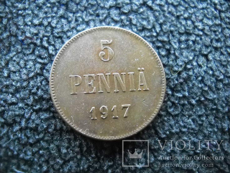 5 пенни-1917г.