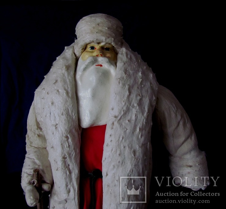 Дед мороз в красной рубашке 43 см, фото №4