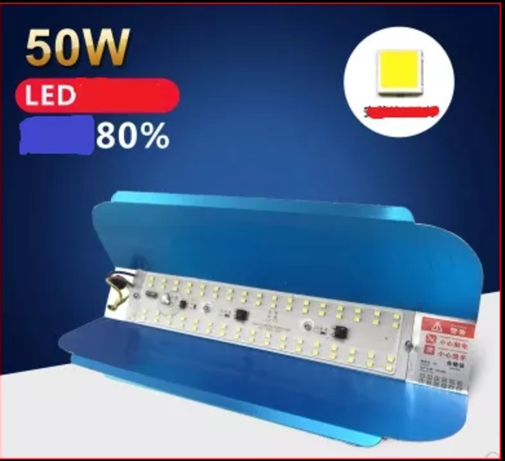 LED Светильник на 68 светодиодов прожектор 50W AC 220V 50вт 220в 220В
