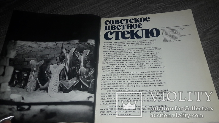 Рачук Е. Советское цветное стекло. М.: Советский художник, 1982г. 216с, ил., фото №3