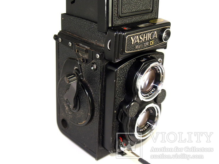 Фотоаппарат  YASHICA Mat 124 G  Объективы: Yashinon 2,8/80 mm | Yashinon 3,5/80 mm. Japan, фото №6
