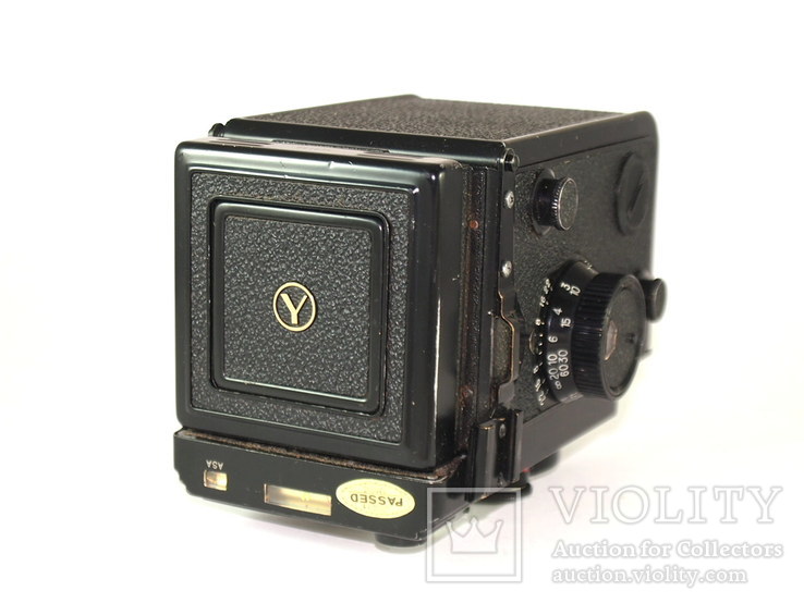 Фотоаппарат  YASHICA Mat 124 G  Объективы: Yashinon 2,8/80 mm | Yashinon 3,5/80 mm. Japan, фото №11