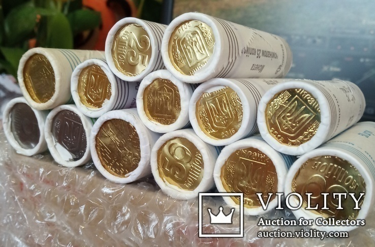 Монеты Украины в ролах, photo number 3
