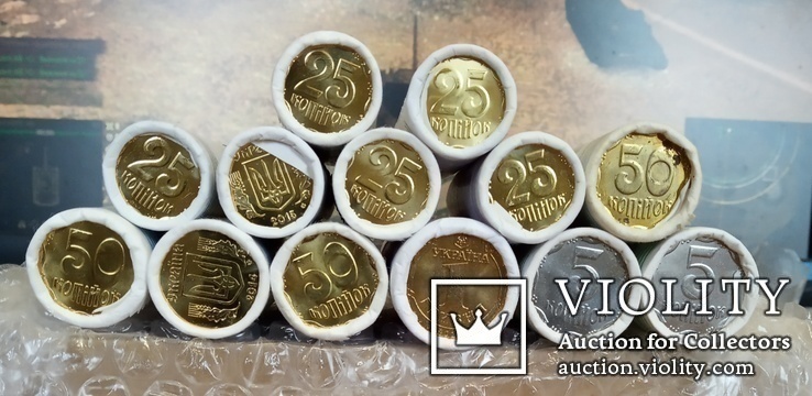 Монеты Украины в ролах, фото №5
