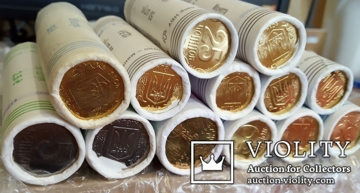 Монеты Украины в ролах, фото №2