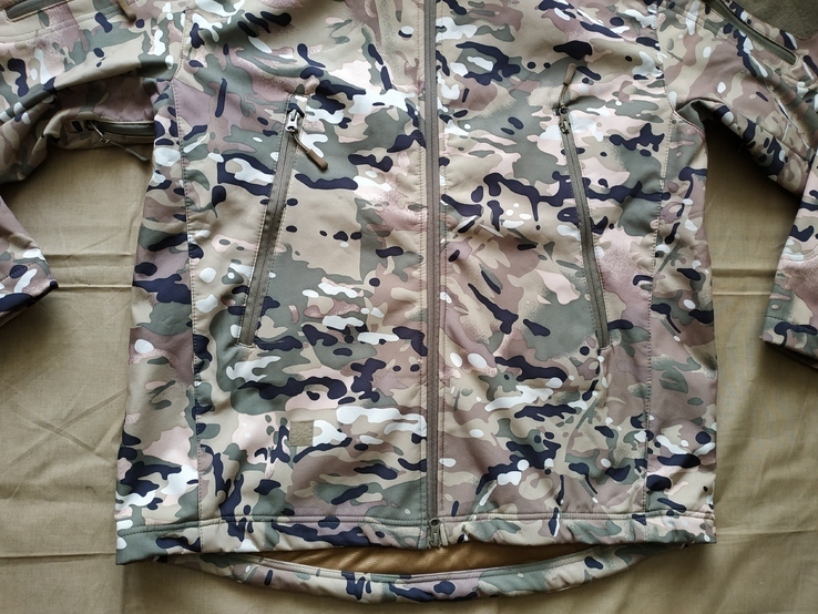 Новая тактическая куртка Softshell Shark skin MTP p.XL-XXL, photo number 7