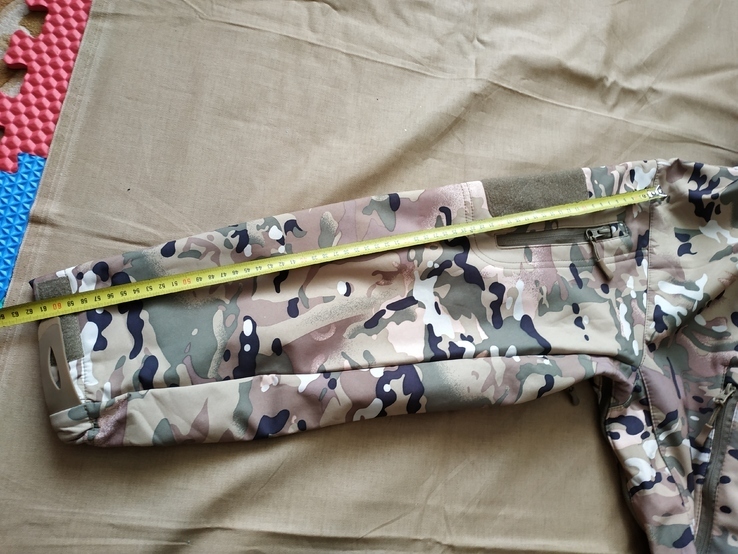Новая тактическая куртка Softshell Shark skin MTP p.XL-XXL, фото №12