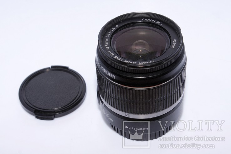 Canon EF-S 18-55mm f/3.5-5.6 IS, фото №4