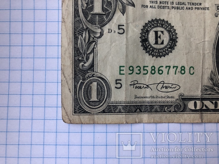 1 доллар США 2003 год, фото №7
