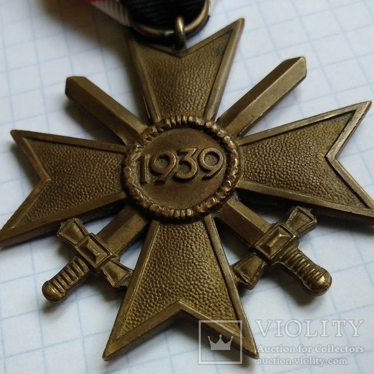 Крест за боевые заслуги KVK с мечами третий рейх, фото №10