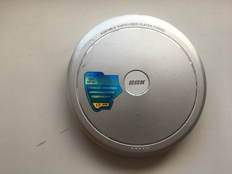 CD/MP3/CD-DA  плеерVCD BBK PV 400S ( проигрывает музыку и видео), фото №4