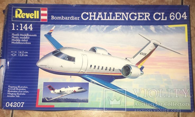 Bombardier Challenger CL-604, Revell, 1:144