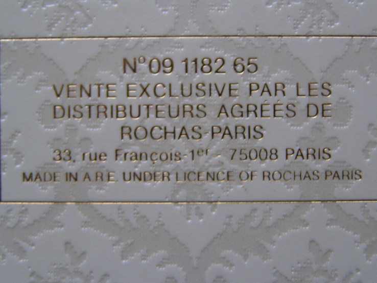 Духи винтажные MADAME ROCHAS - PARIS, фото №9