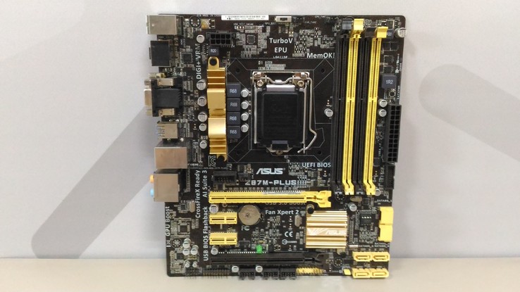 Материнская плата ASUS Z87M-Plus (s1150, Intel Z87, 1 x PCI-Ex16)     Без планки., numer zdjęcia 7