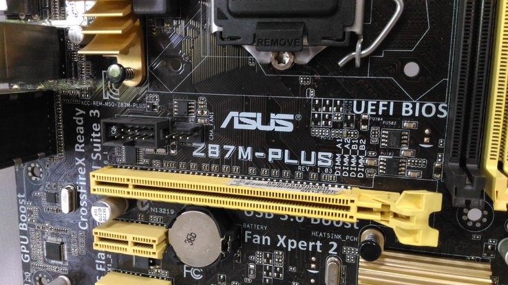 Материнская плата ASUS Z87M-Plus (s1150, Intel Z87, 1 x PCI-Ex16)     Без планки., numer zdjęcia 9