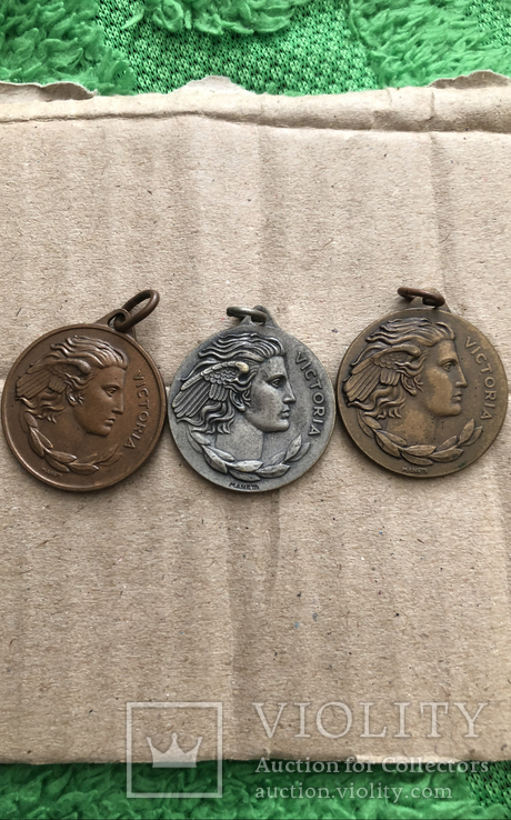 Медали Чемпоината Студентов Италии (1962, 64, 66), фото №2