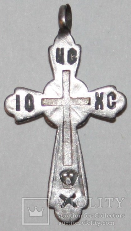 Серебрянный крестик 84 пр. Е.Т (на восстановление)., фото №2