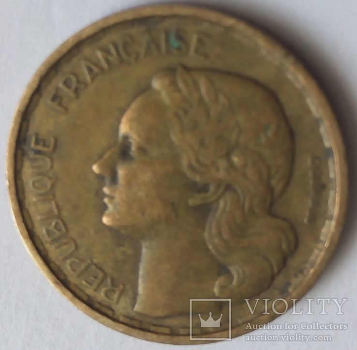 Франция 10 франков 1951, фото №3