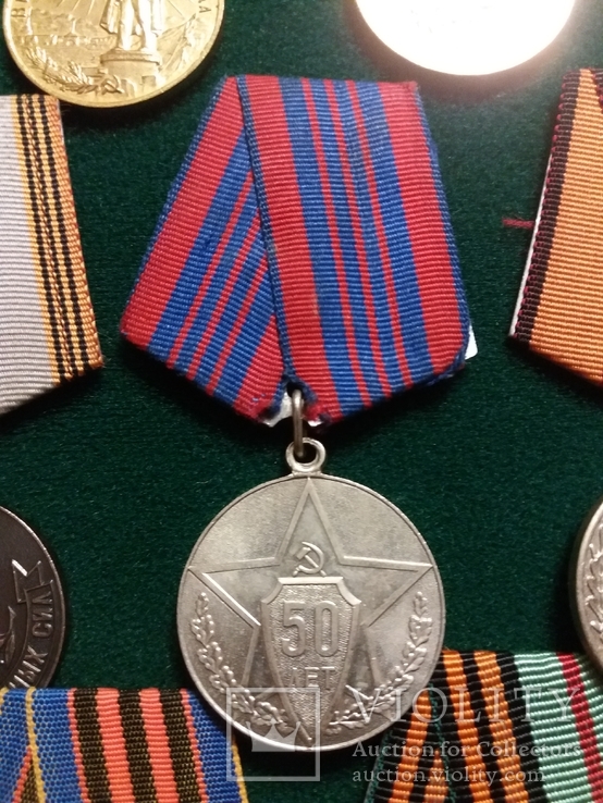 Медаль 50 лет милиции, фото №2