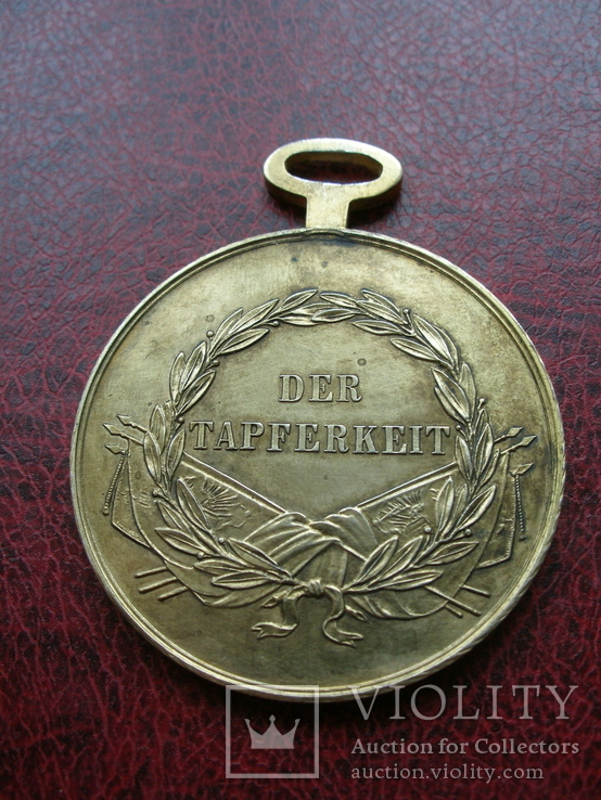 Золота медаль"За хоробрість" Франц Йосиф, фото №5