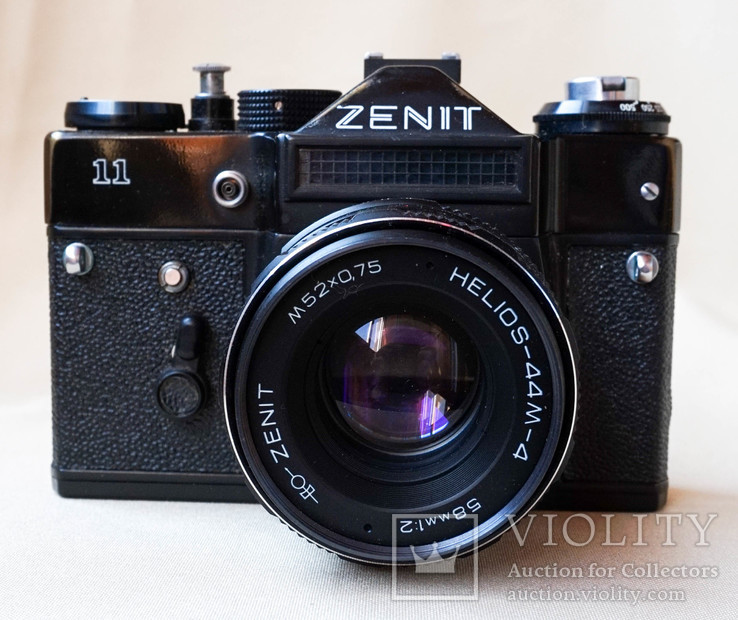 Фотоаппарат Zenit 11 + объектив Helios 44M-4, фото №4
