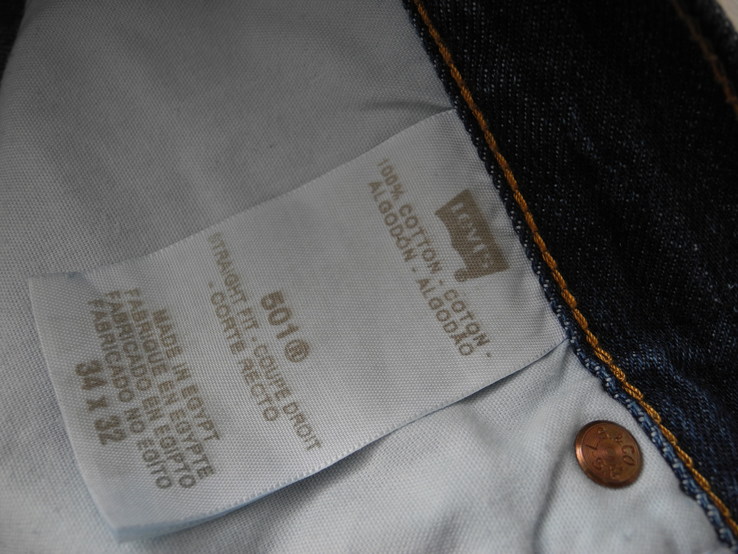 Dżinsy Levis 501 34/32 ( NOWE ) EGYPT, numer zdjęcia 7