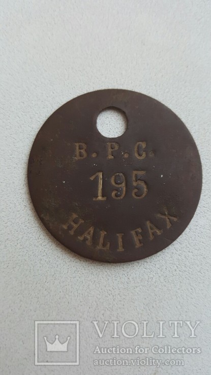 Жетон B.P.C. 195 Halifax, фото №2