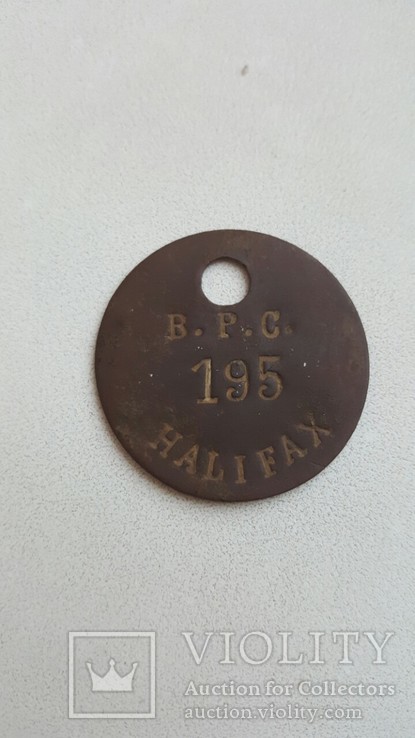 Жетон B.P.C. 195 Halifax, фото №5