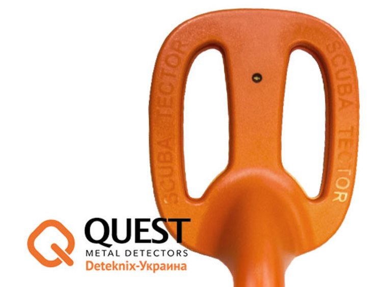 Deteknix QUEST SCUBA TECTOR Пинпоинтер металлодетектор (Оранж) БЕСПЛАТНАЯ доставка ЛОТ 4, numer zdjęcia 3