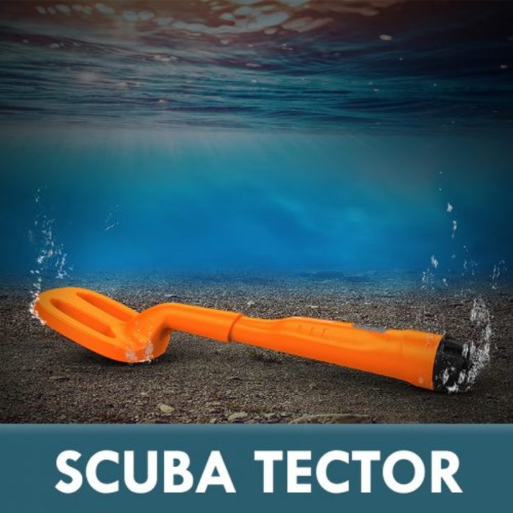 Deteknix QUEST SCUBA TECTOR Пинпоинтер металлодетектор (Оранж) БЕСПЛАТНАЯ доставка ЛОТ 4, numer zdjęcia 8