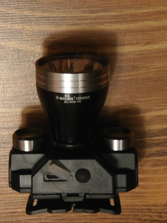 Аккумуляторный налобный фонарь BL-606-T6 для рыбалки,охоты,отдыха, фото №4