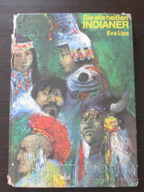 Книга о жизни индейцев на немецком языке, фото №2