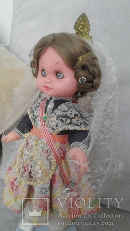 Коллекционная кукла невеста в национальном костюме kein spielzeug puppen Германия, фото №2