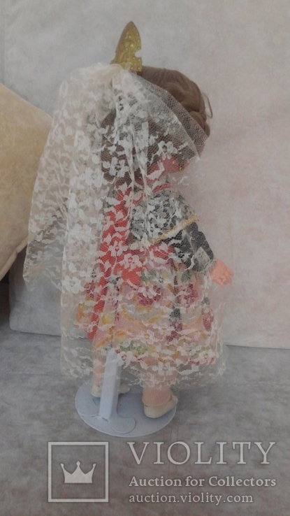 Коллекционная кукла невеста в национальном костюме kein spielzeug puppen Германия, фото №4