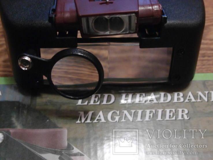 Бинокуляр Очки бинокулярные MG81007-A Подсветка,Увеличения 1.5х/3x/8.5х/10х, фото №6
